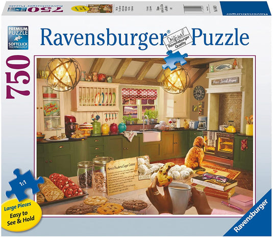 Cozy Kitchen 750 Piece Jigsaw Puzzle by Ravensburger - 2