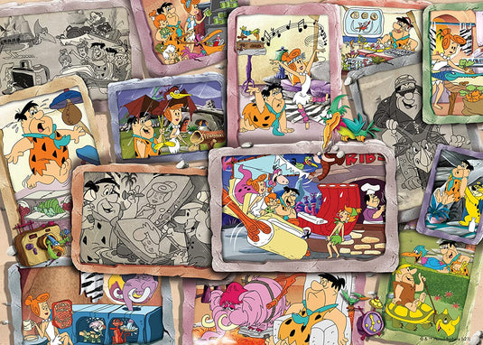 The Flintstones 1000 Piece Jigsaw Puzzle by Ravensburger - 1