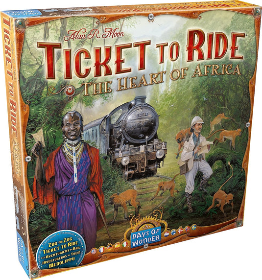 Ticket To Ride: Map #3 Africa Board Game Expansion by Days Of Wonder