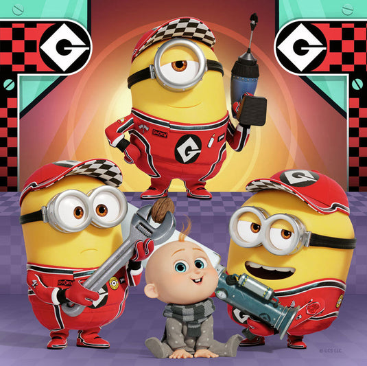 Despicable Me 4 3x49 Piece Jigsaw Puzzles by Ravensburger