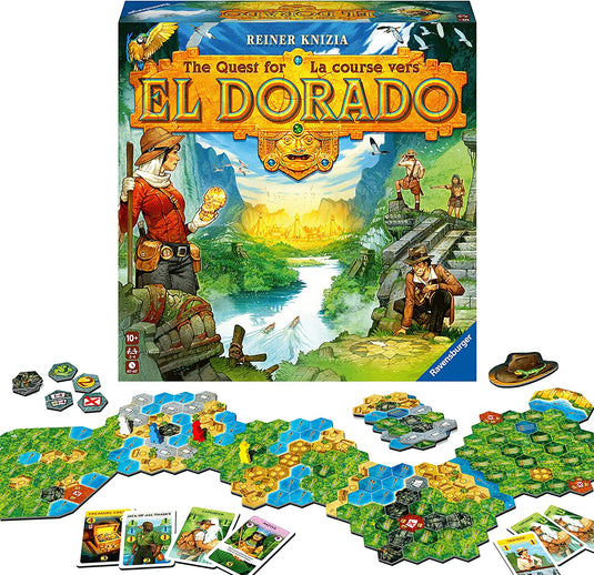 The Quest for El Dorado Board Game by Ravensburger - 2