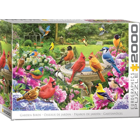 Bird Gathering by GG 2000 Piece Jigsaw Puzzle by Eurographics - 1