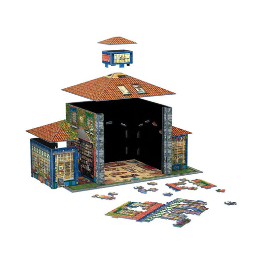 Book Shop 1389 Piece 3D Jigsaw Puzzle by Eurographics - 4
