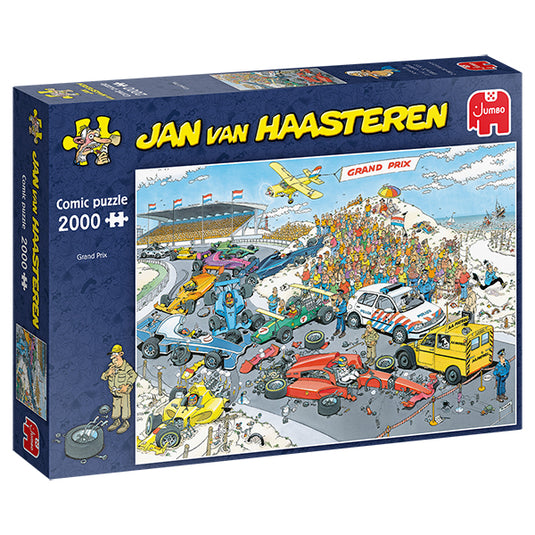 Grand Prix 2000 Piece Jigsaw Puzzle by Jumbo - 1