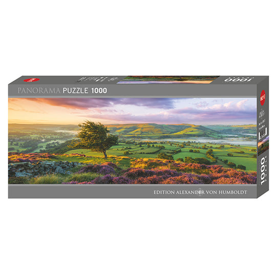 Purple Bloom 1000 Piece Jigsaw Puzzle by Heye - 1