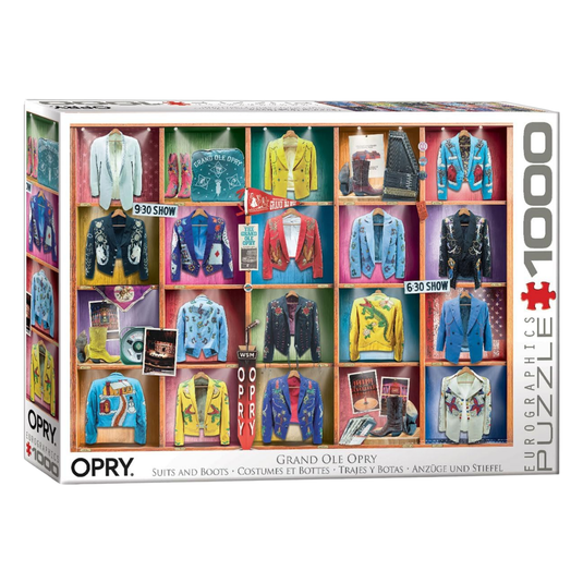 Grand Ole Opry - Suits n' Boots 1000 Piece Jigsaw Puzzle by Eurographics - 1