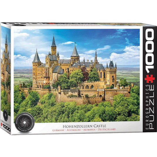 Hohenzollern Castle, Germany 1000 Piece Jigsaw Puzzle by Eurographics - 1