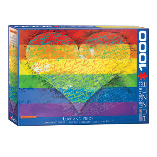 Love & Pride! 1000 Piece Jigsaw Puzzle by Eurographics - 1