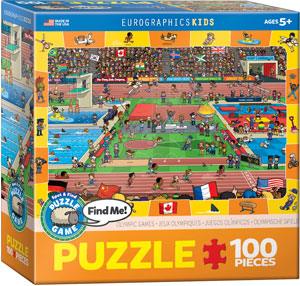 Olympic games 100 Piece Jigsaw Puzzle by Eurographics - 1