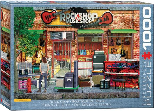 Rock Shop 1000 Piece Jigsaw Puzzle by Eurographics - 1