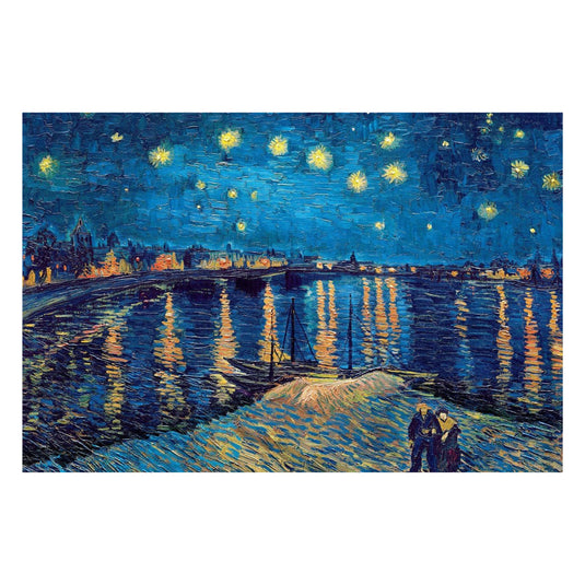 Starry Night Over Rhone by VVG 1000 Piece Jigsaw Puzzle by Eurographics - 2