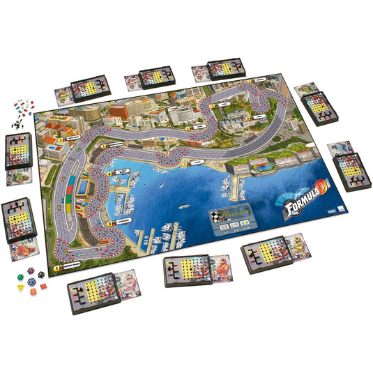 Formula D Board Game by Zygomatic