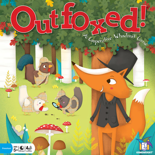 Outfoxed! Board Game by Gamewright