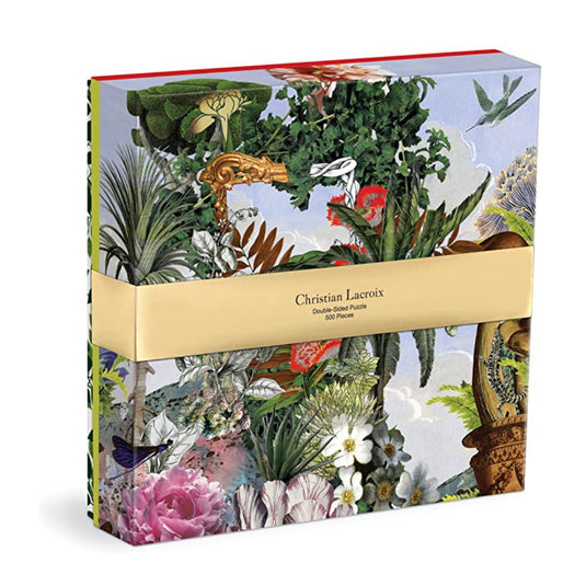 Christian Lacroix Jardin Des Reves 500 Piece Double-Sided Puzzle by Galison - 1