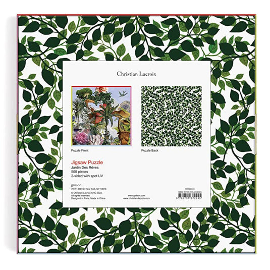 Christian Lacroix Jardin Des Reves 500 Piece Double-Sided Puzzle by Galison - 4