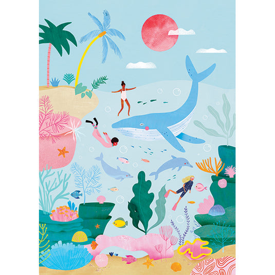 Water Ballet 1000 Piece Jigsaw Puzzle by Holiyay - 2