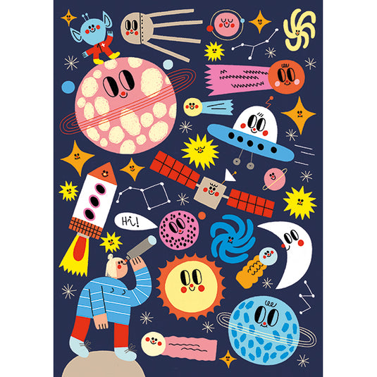 Celestial Mapping 1000 Piece Jigsaw Puzzle by Holiyay - 2