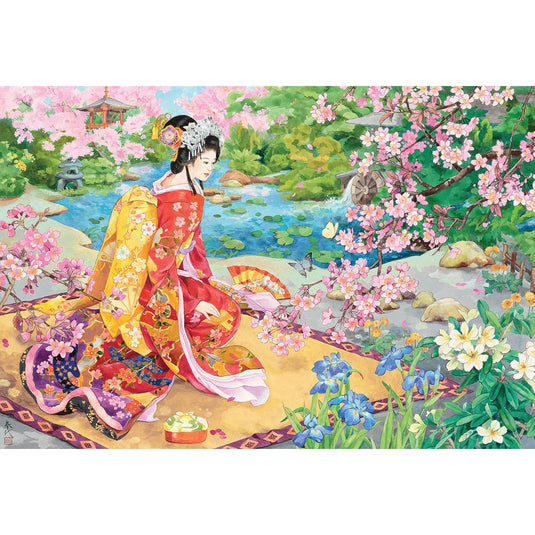 Haru No Uta by H.Morita 2000 Piece Jigsaw Puzzle by Eurographics - 2