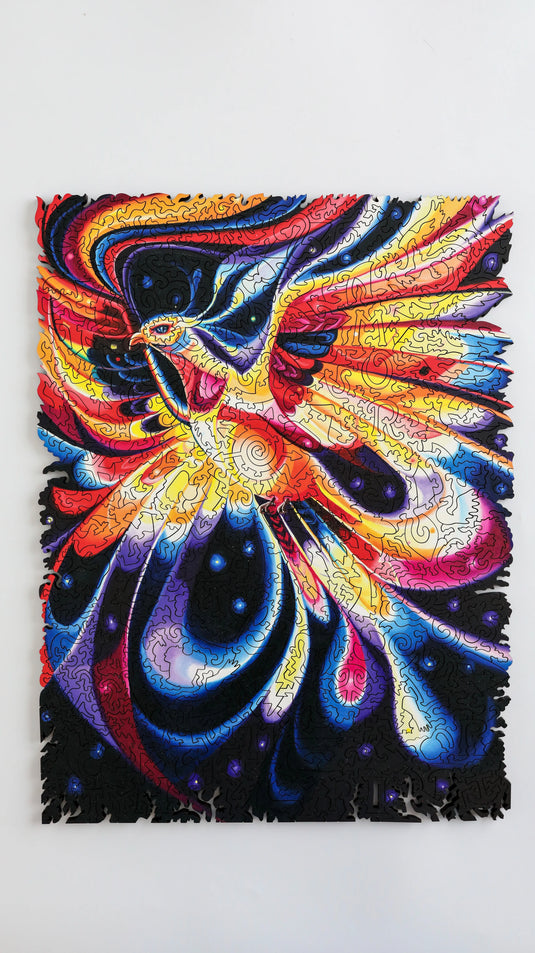 Resilience and Rebirth by Sam Millard 501 Piece Wooden Jigsaw Puzzle by Stumpcraft