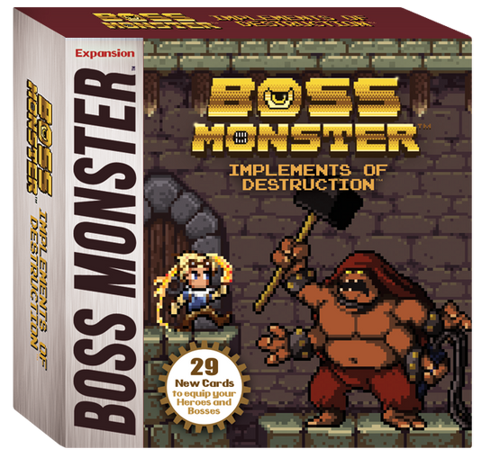 Boss Monster: Implements of Destruction Card Game Expansion by Brotherwise Games