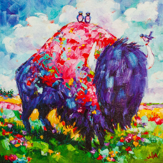 In Good Company by Jamie McCallum 70 Piece Wodden Jigsaw Puzzle by Stumpcraft