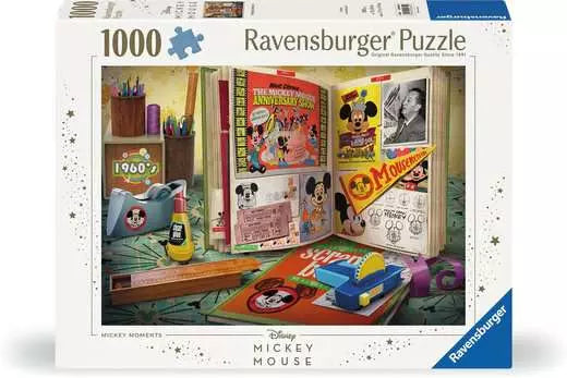 Mickey's Coll. Edition (1960s) 1000 Piece Jigsaw Puzzle by Ravensburger - 1