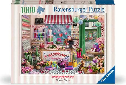 Blossoms Flower Shop 1000 Piece Jigsaw Puzzle by Ravensburger