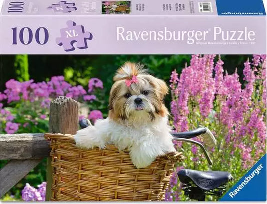 Sweet Little Dog 100 Piece Jigsaw Puzzle by Ravensburger