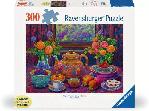 Time for Tea 300 Piece Jigsaw Puzzle by Ravensburger - 1