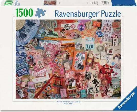 Trip to Tokyo 1500 Piece Jigsaw Puzzle by Ravensburger
