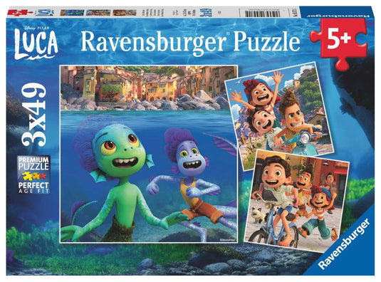 Luca's Adventures 3x49 Piece Jigsaw Puzzle by Ravensburger