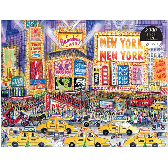 Michael Storrings The Great White Way 2000 Piece Puzzle by Galison - 4