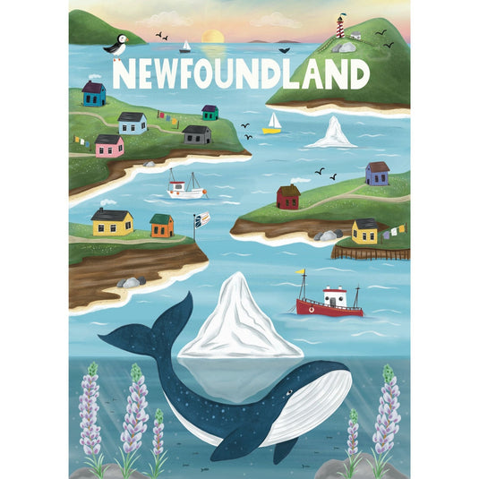 Newfoundland Sites | 500-Piece Puzzle for Adults | Designed in Canada by Denise Foley - 5
