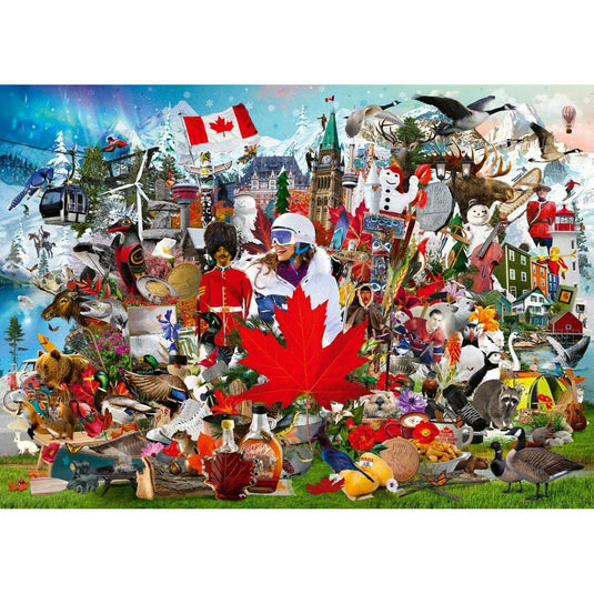 Oh, Canada! 1000 Piece Jigsaw Puzzle by Ravensburger