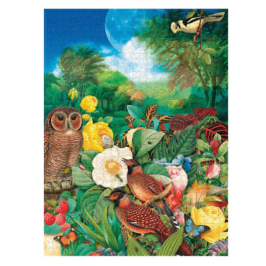 Moon Garden Jigsaw Puzzle by PaperBlanks - 4