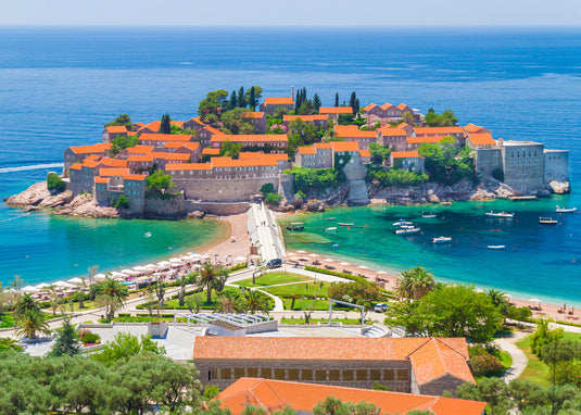 Adriatic Oasis 1000 Piece Jigsaw Puzzle by Passport Puzzles