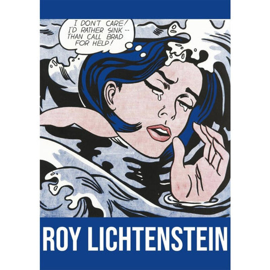 Lichtenstein Drowning Girl 1000 Piece Jigsaw Puzzle by Piatnik - 2