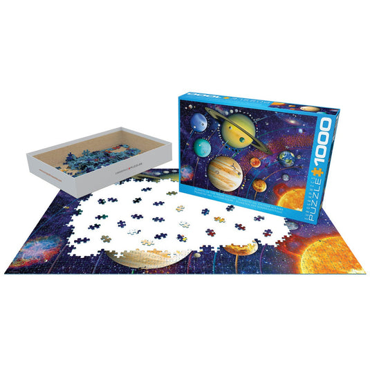 Planets of the Solar System 1000 Piece Jigsaw Puzzle by Eurographics - 3