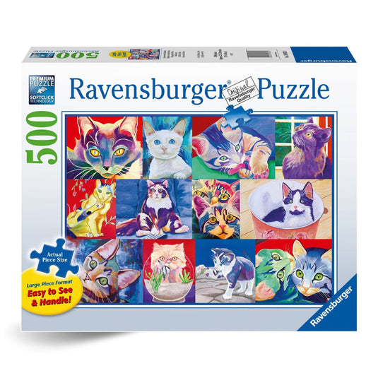 Hello Kitty Kat 500 Piece Large Format by Ravensburger - 1