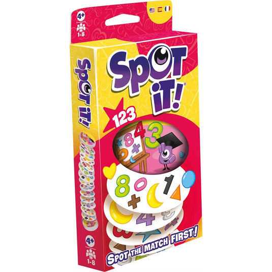 Spot It! - 1,2,3 Card Game