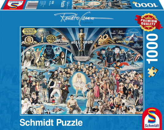 Hollywood 1000 Piece Jigsaw Puzzle by Schmidt Puzzle - 1