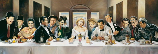 Celebrity Dinner 1000 Piece Jigsaw Puzzle by Schmidt Puzzle - 2
