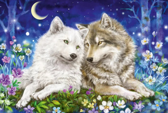 Friendship Between Wolves 200 Piece Jigsaw Puzzle by Schmidt Puzzle - 2