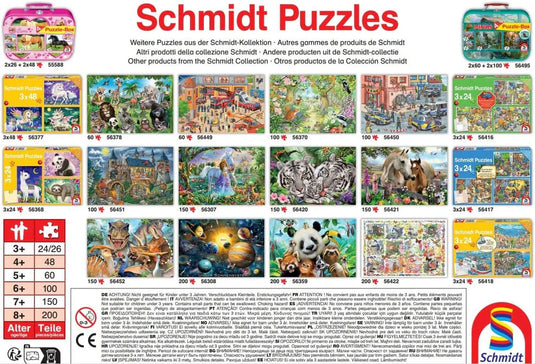 Friendship Between Wolves 200 Piece Jigsaw Puzzle by Schmidt Puzzle - 3