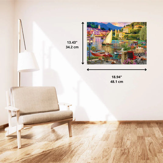 Italian Fresco 500 Piece Jigsaw Puzzle by Schmidt Puzzle - 4