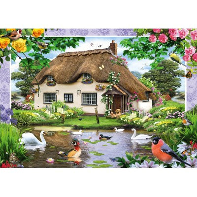 Romantic Country House 500 Piece Jigsaw Puzzle by Schmidt Puzzle - 2