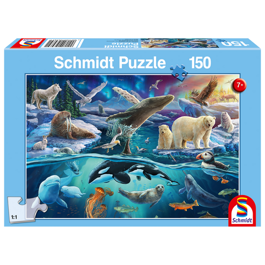 The Great North Animals 150 Piece Jigsaw Puzzle by Schmidt Puzzle - 1