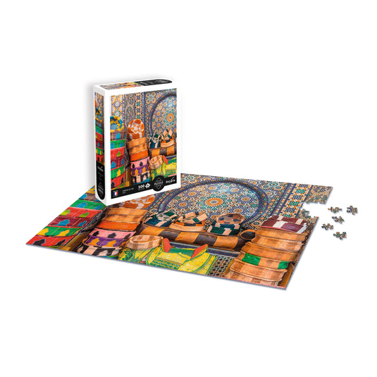 Medina Of Fez - Morocco 500 Piece Jigsaw Puzzle by Sentosphere - 2