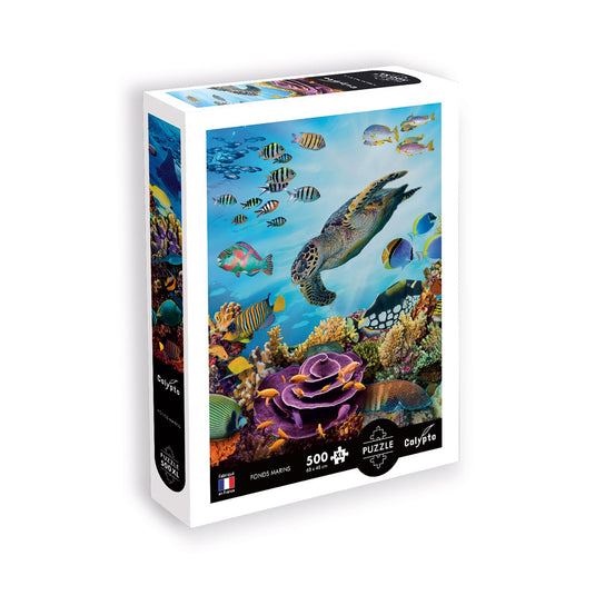 Seabed 500 Piece Jigsaw Puzzle by Sentosphere - 1