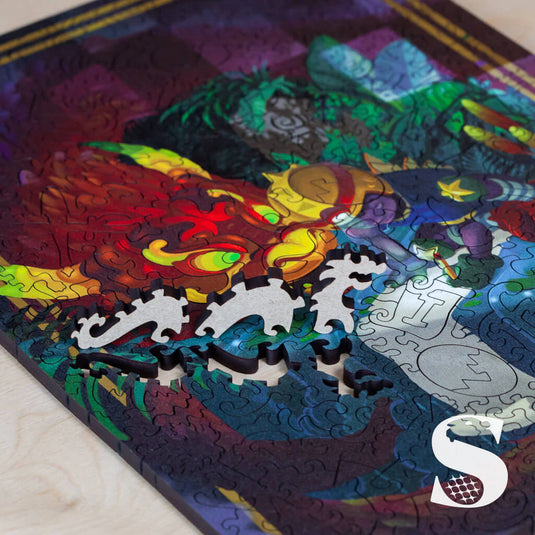 Dream Journal by Extra Crunchy 256 Piece Wooden Jigsaw Puzzle by Stumpcraft